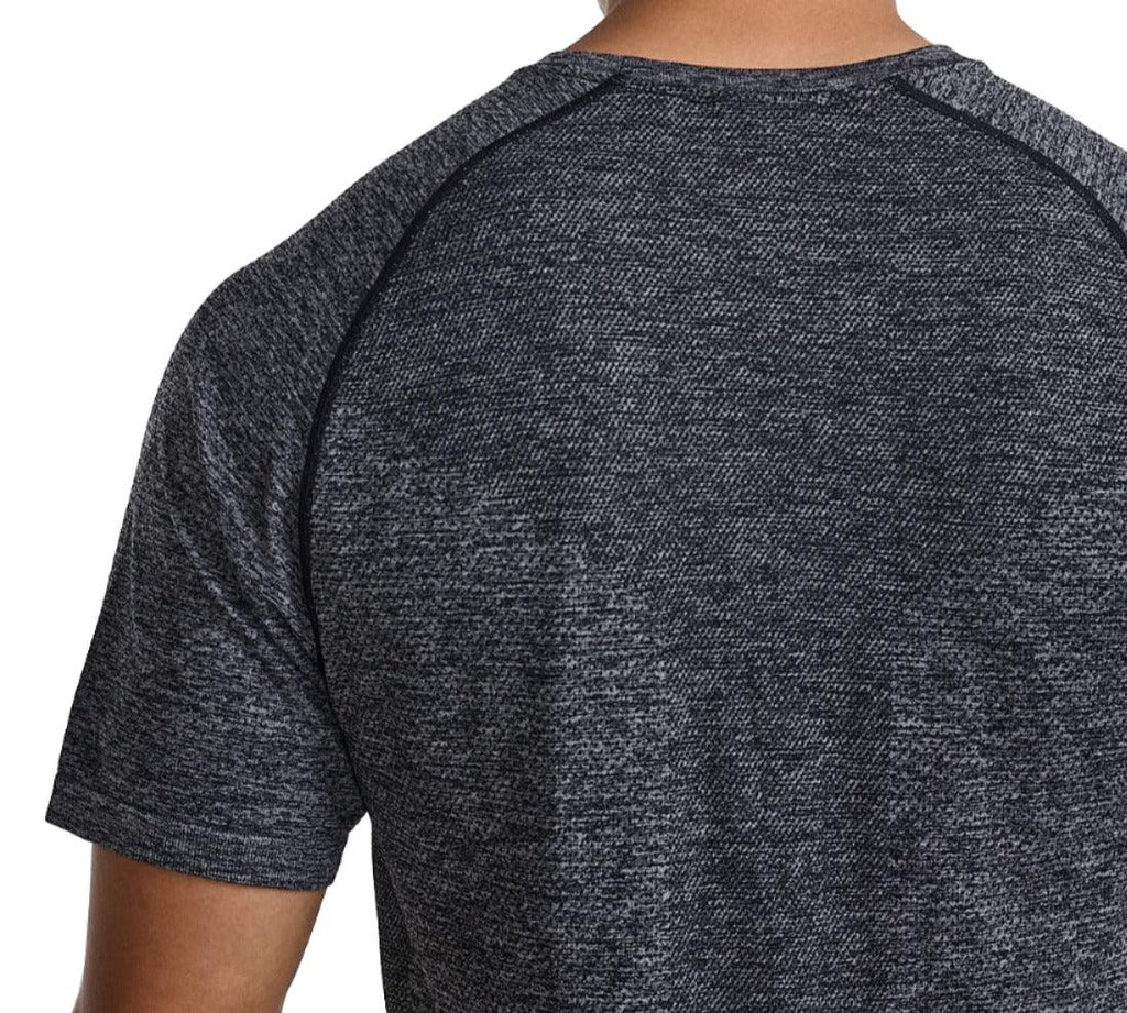 2XU MR7226A Motion Tech Tee Men's Running T-Shirt (Grey Marie) | Cycling Gears Hub