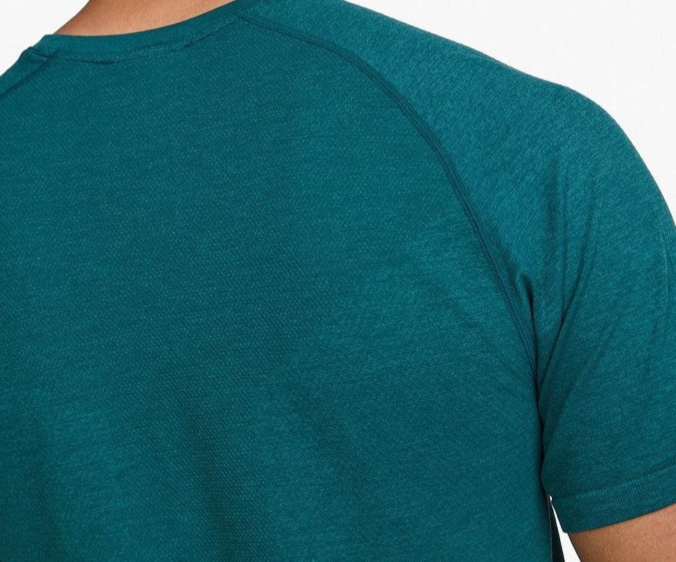 2XU Motion Tech Tee Men's Running T-Shirt (Raft/Pine) | Cycling Gears Hub
