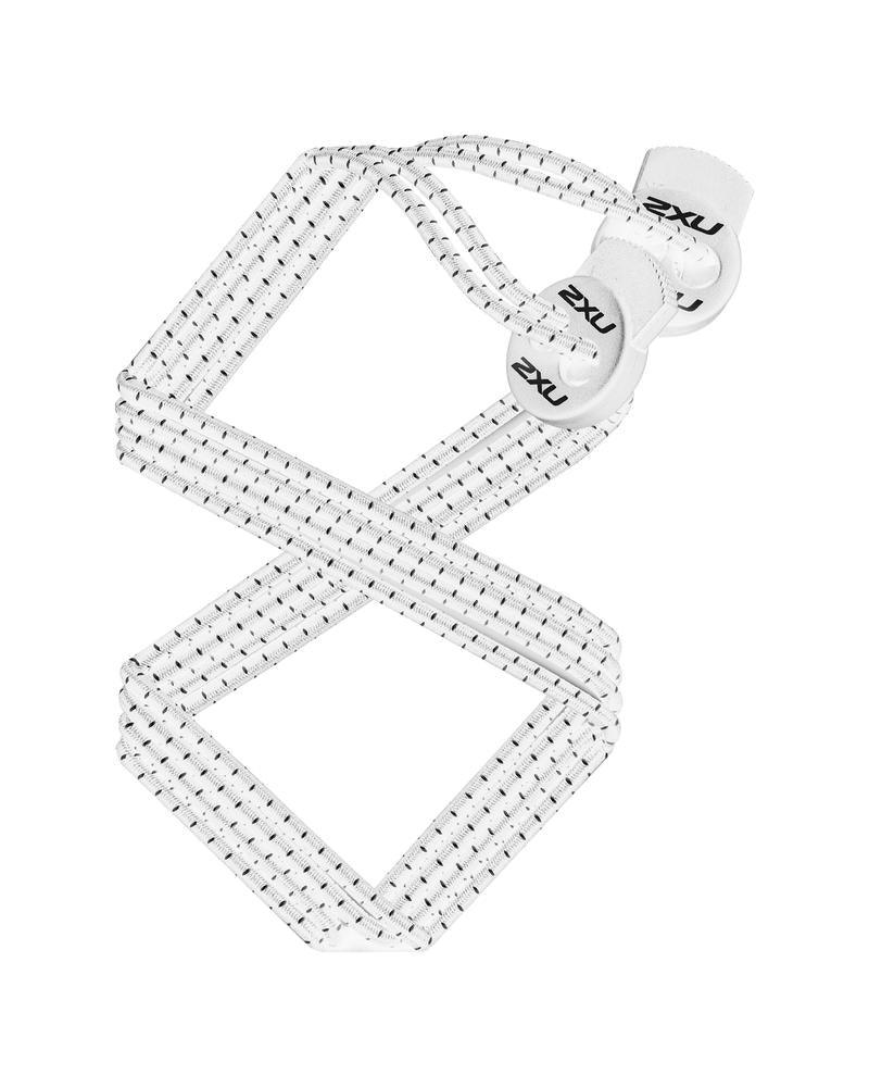2XU UA1855G Performance Locked Laces (White) | Cycling Gears Hub