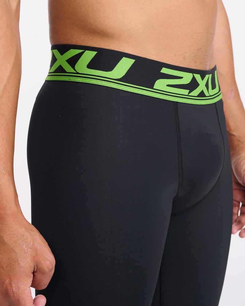 2XU MA4417B Power Recovery Men's Compression Tights (Black/Nero) | Cycling Gears Hub