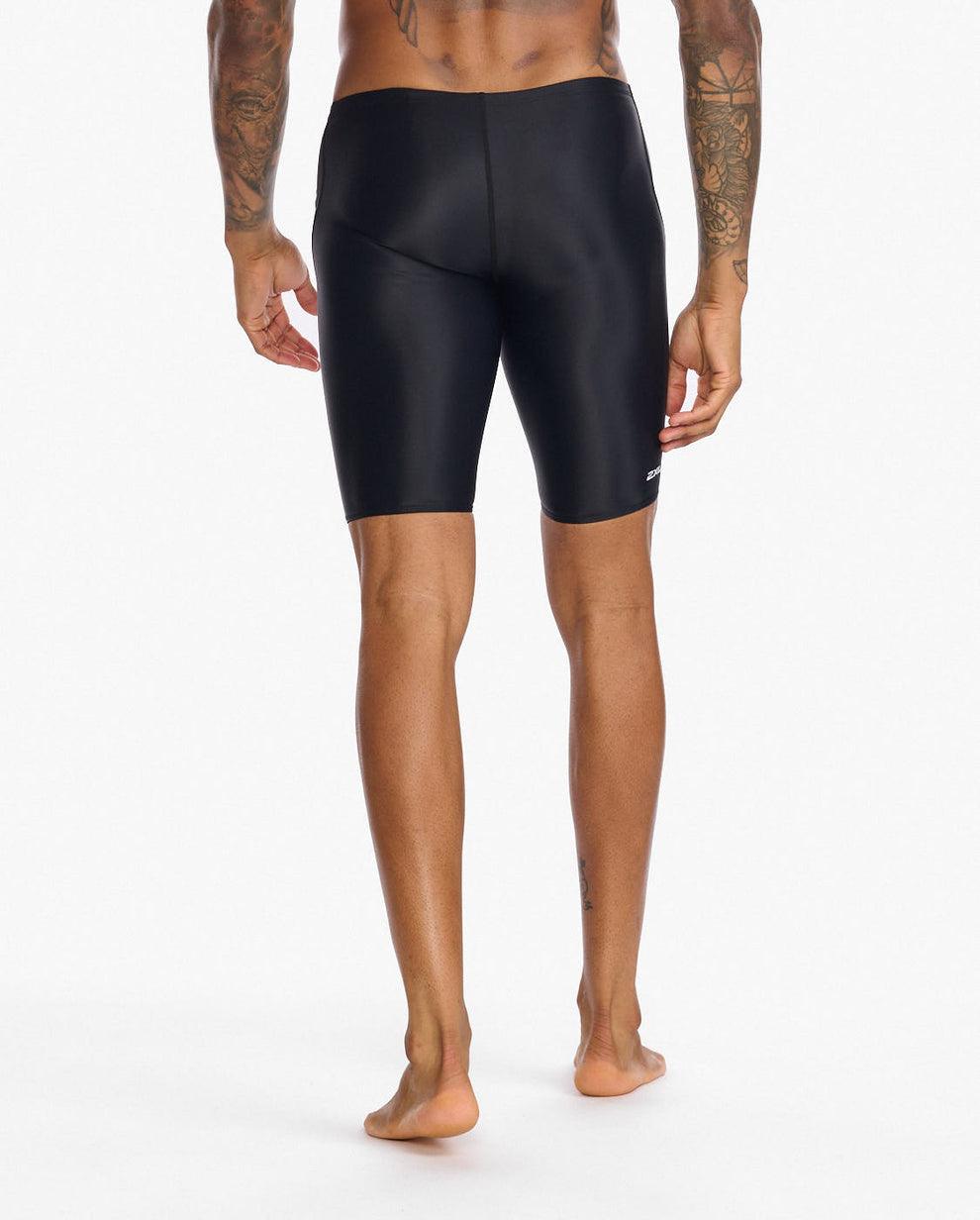 2XU MS6643B Propel Men's Swimming Shorts (Black/White) | Cycling Gears Hub