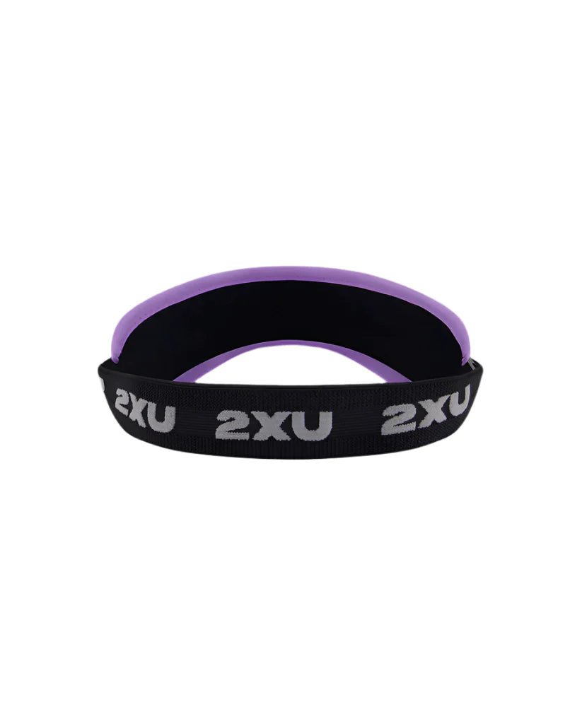 2XU UQ6165F Performance Visor (Grape Fizz/White) | Cycling Gears Hub - Cycling Gears Hub