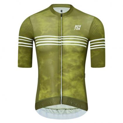 Monton Days 4.0 Jersey – Pesto Green | Performance Cycling Jersey