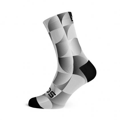 SOX Solid Silver Casual Crew Socks – Lightweight Everyday Crew | Breathable Comfort