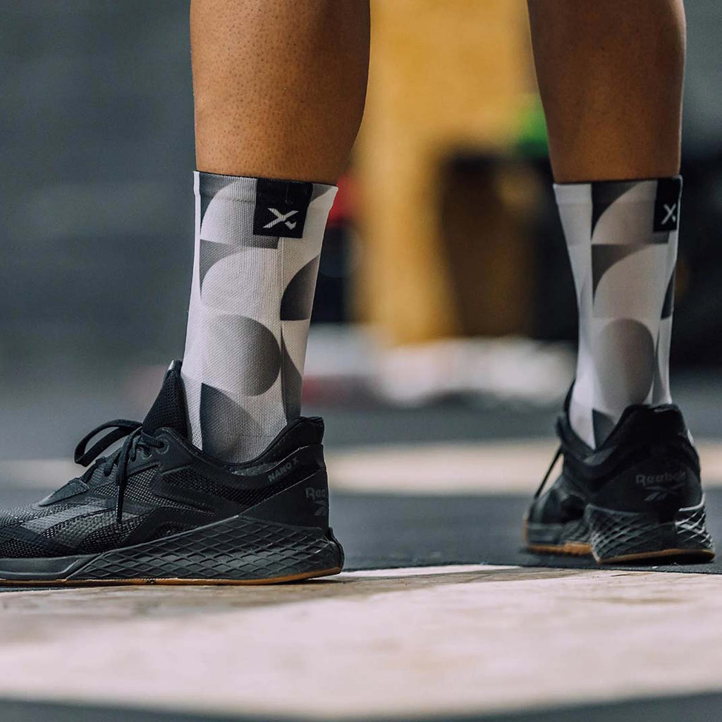 SOX Solid Silver Casual Crew Socks – Lightweight Everyday Crew | Breathable Comfort
