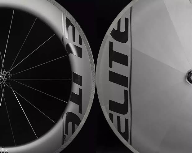 Elite Wheels TT Rim Brake Bundle | Carbon Time Trial & Triathlon Wheelset Disc Brake | Shimano & SRAM XDR | Cycling Gears Hub