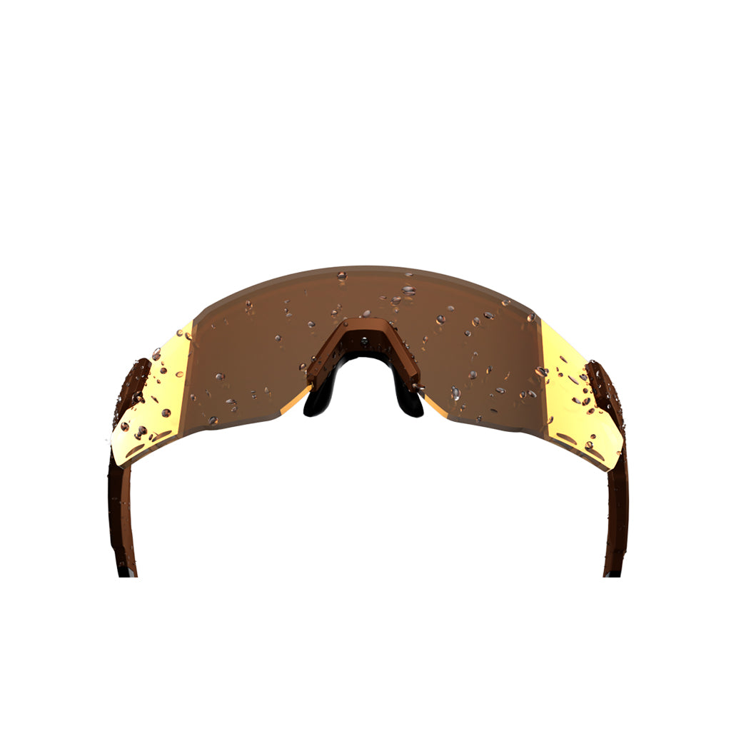 Magicshine Windbreaker Classic Sport Sunglasses Coffe brown color