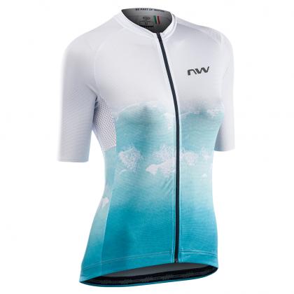 NW WMN WATER JERSEY ICE/LIGHT BLUE SIZE-L