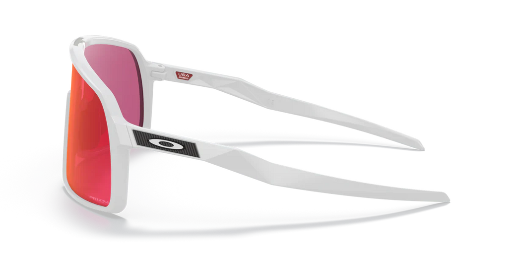 Oakley Sutro Sunglasses (Polished White/Prizm Field) | Cycling Gears Hub