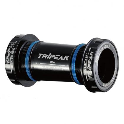 Tripeak Shimano/SRAM/Rotor 3 in 1 BSA 68mm Threaded Bottom Bracket (Black) | Cycling Gears Hub