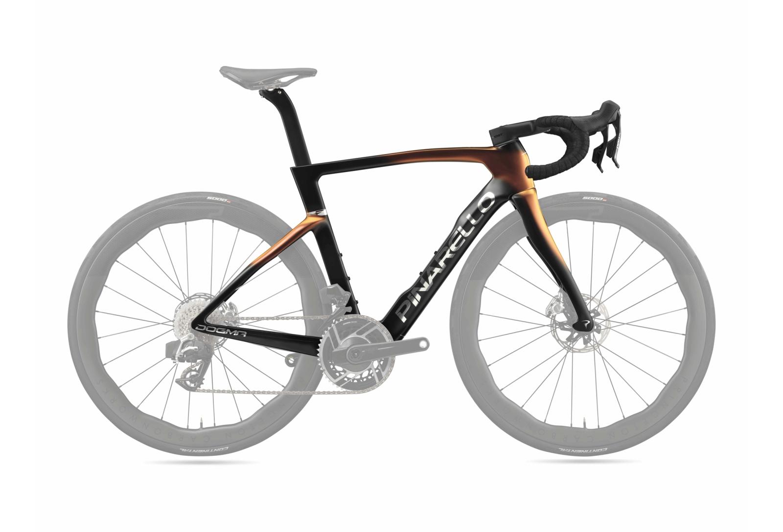 Pinarello Dogma F Road Frameset (Luxter Red Gold) | Cycling Gears Hub