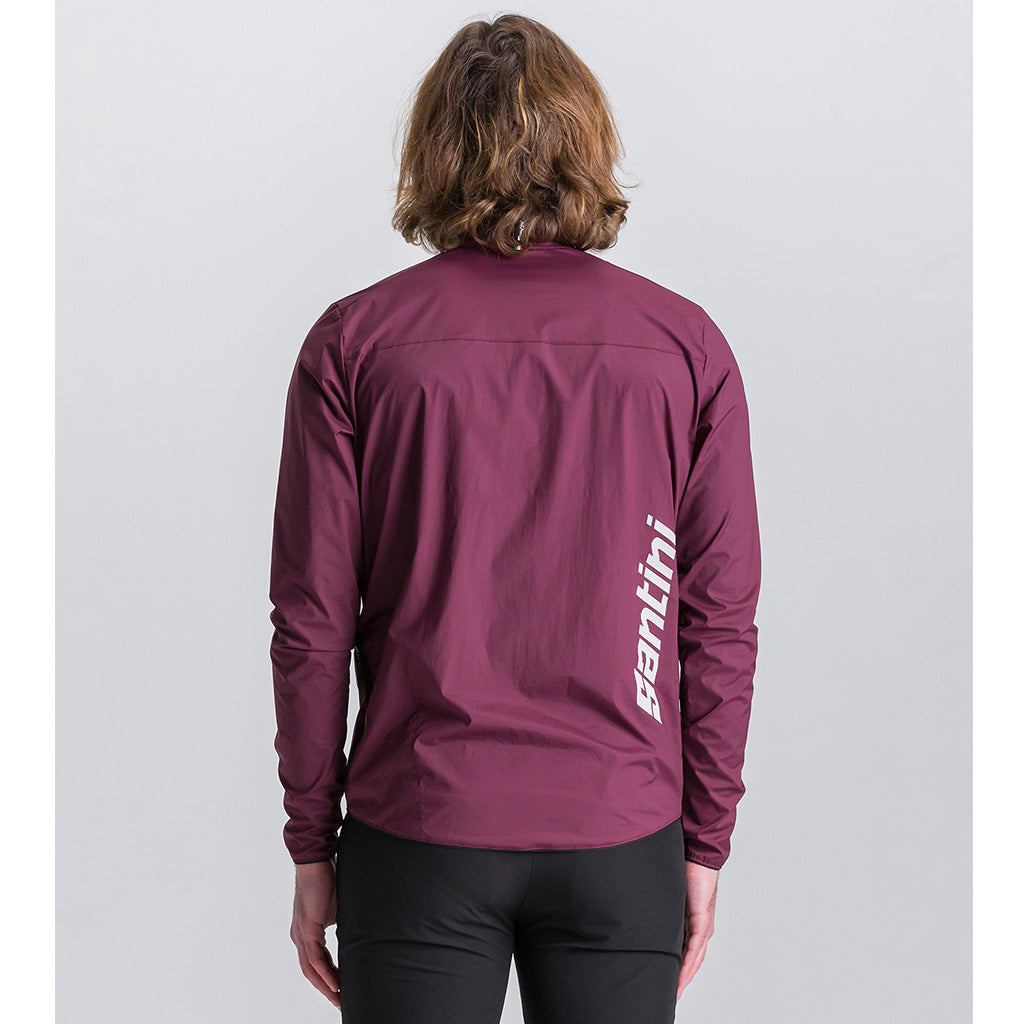 SANTINI VENTUS WIND JACKET-BURGUNDY FC