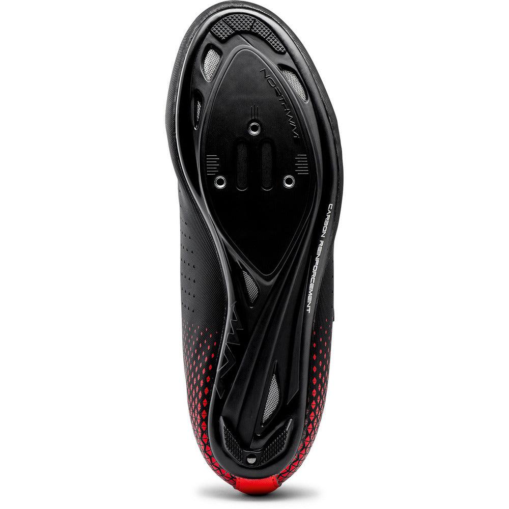 Northwave Core 2 Road Cycling Shoes (Black/Red) | Cycling Gears Hub