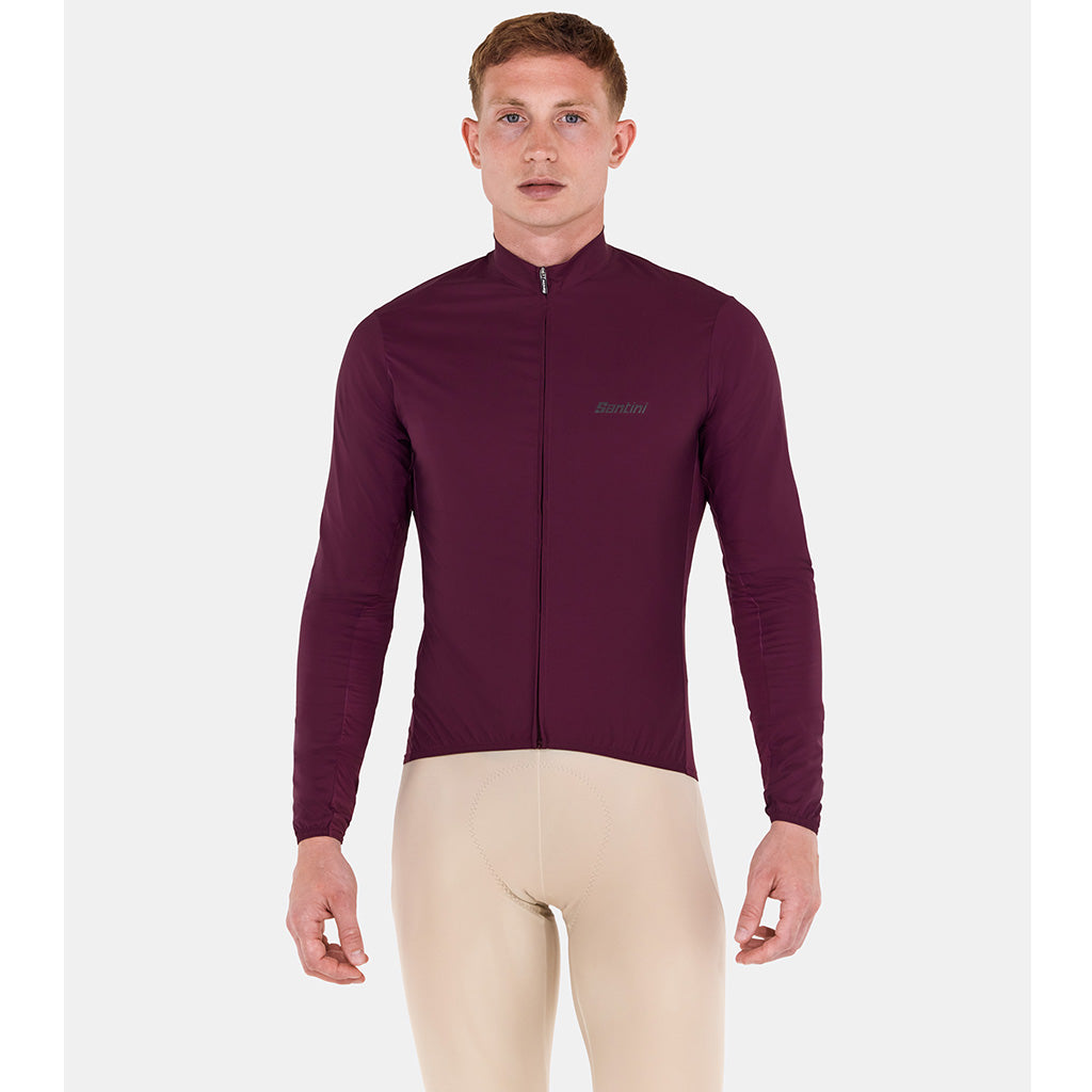 SANTINI RTR UNISEX WIND JACKET-BURGNDY FS-XL