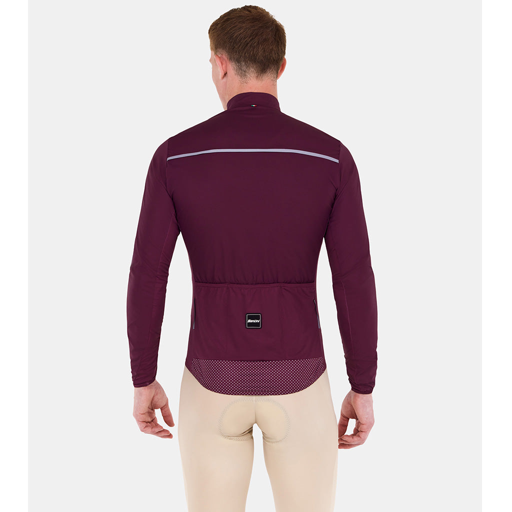 SANTINI RTR UNISEX WIND JACKET-BURGNDY FS-XL