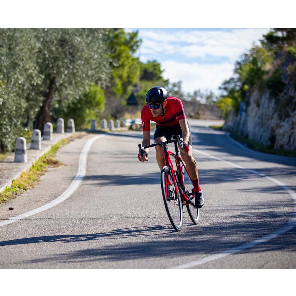 Santini Eco Sleek Bengal Mens Cycling Jersey (Red) | Cycling Gears Hub
