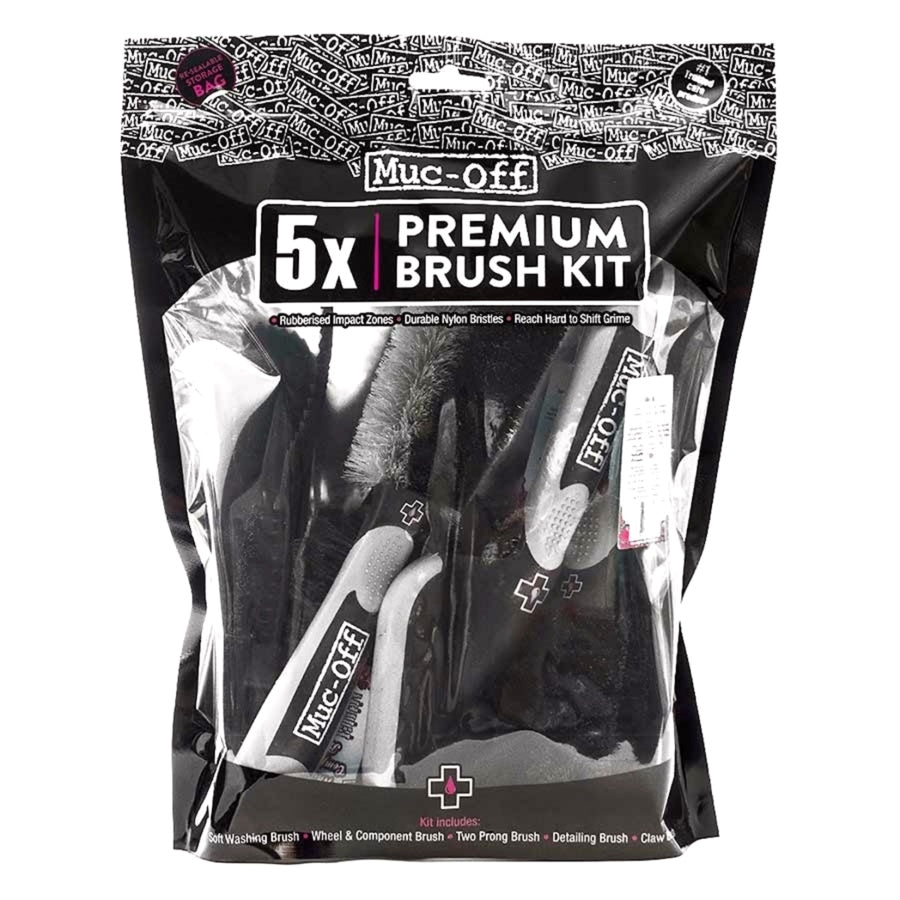 Muc-Off 5x Premium Best Brush Kit | Cycling Gears Hub