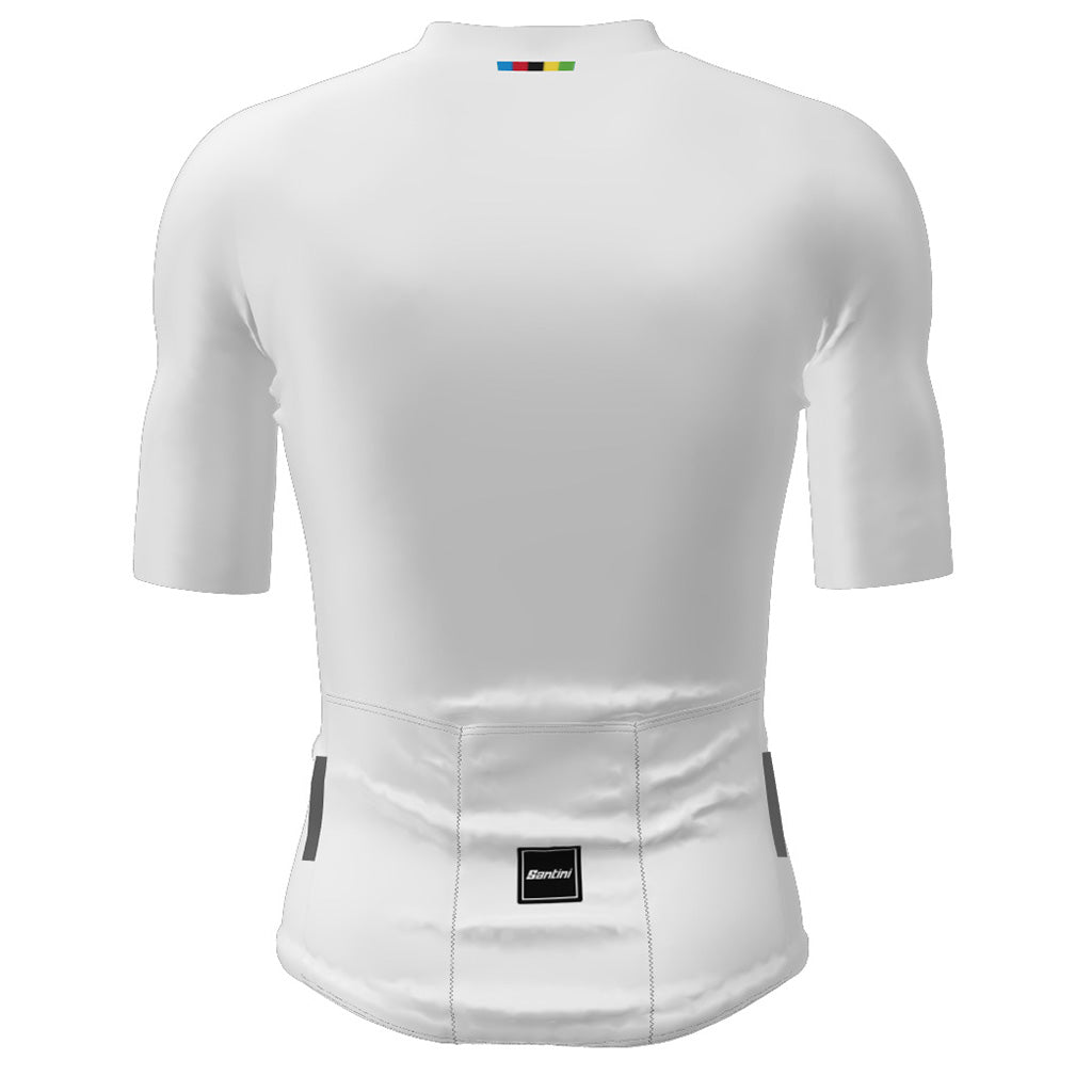 SANTINI UCI WC MONDO UNISEX JERSEY-WHT FS