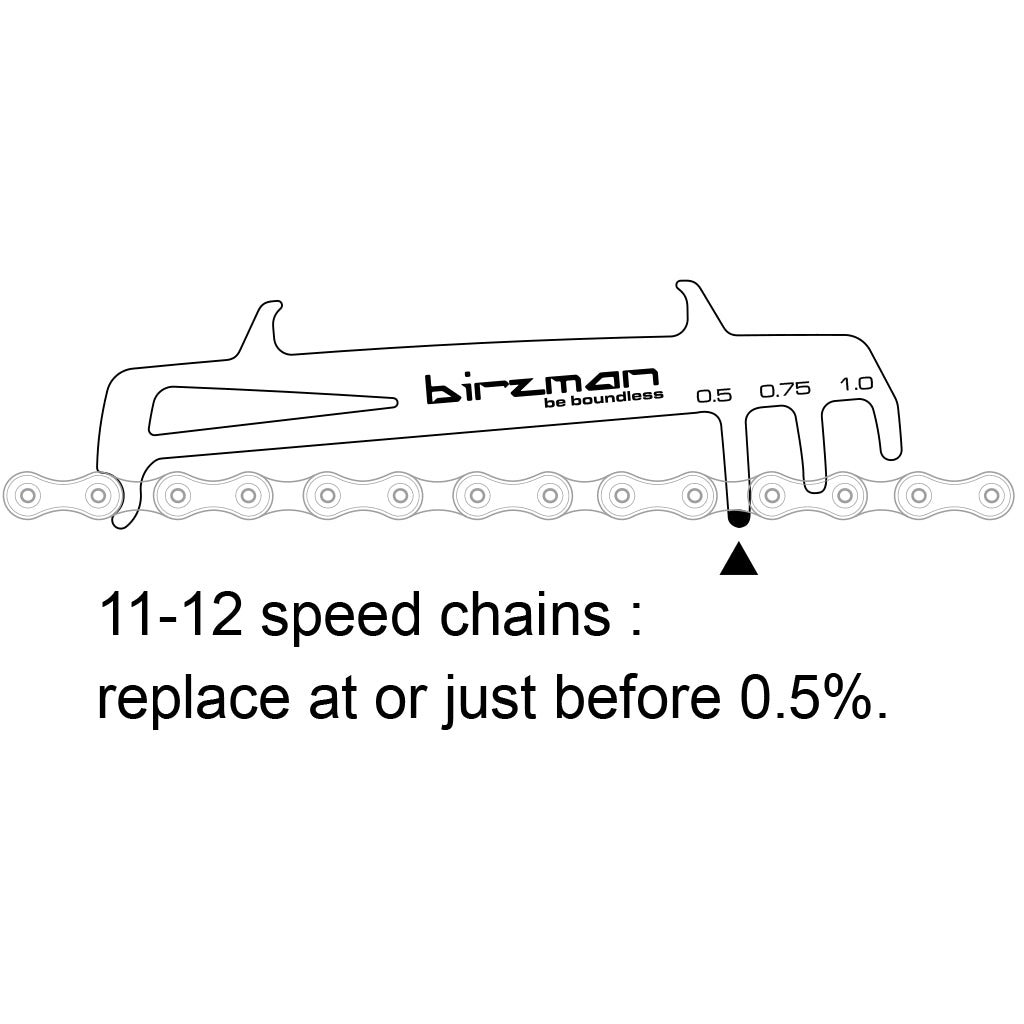 Birzman Chain Wear Indicator 11-12 speed Chain| Cycling Gears Hub