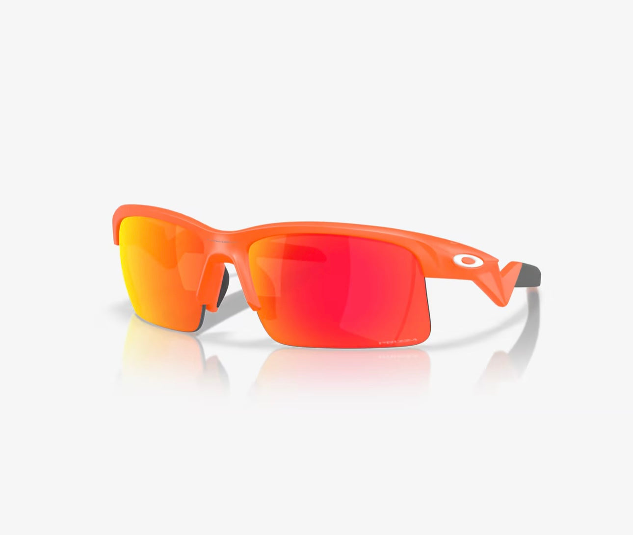 Oakley Capacitor Matte Neon Orange Frame with Prizm Ruby Lens