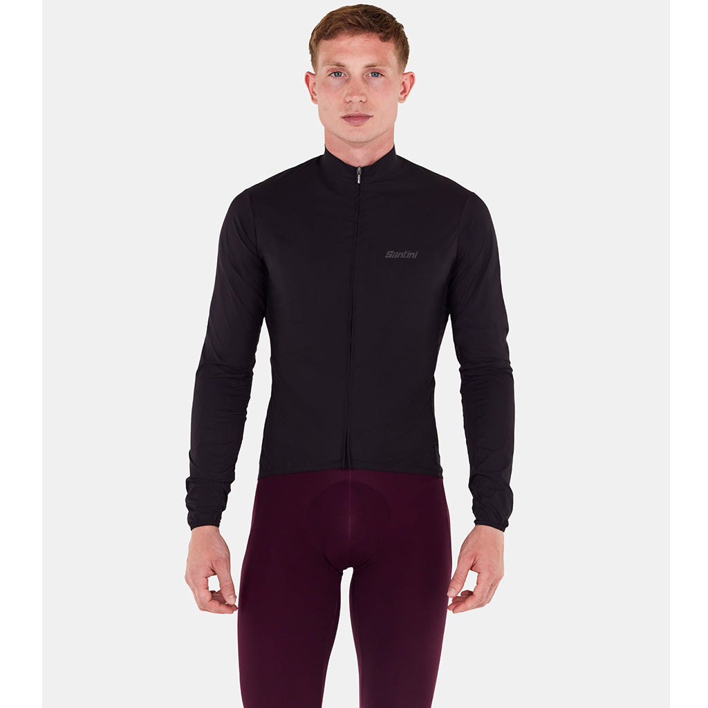 SANTINI RTR UNISEX WIND JACKET-BLACK FS-XL