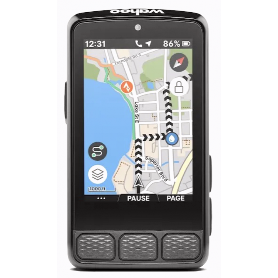 Wahoo ELEMNT ROAM 3 GPS Bike Computer with Touchscreen Navigation