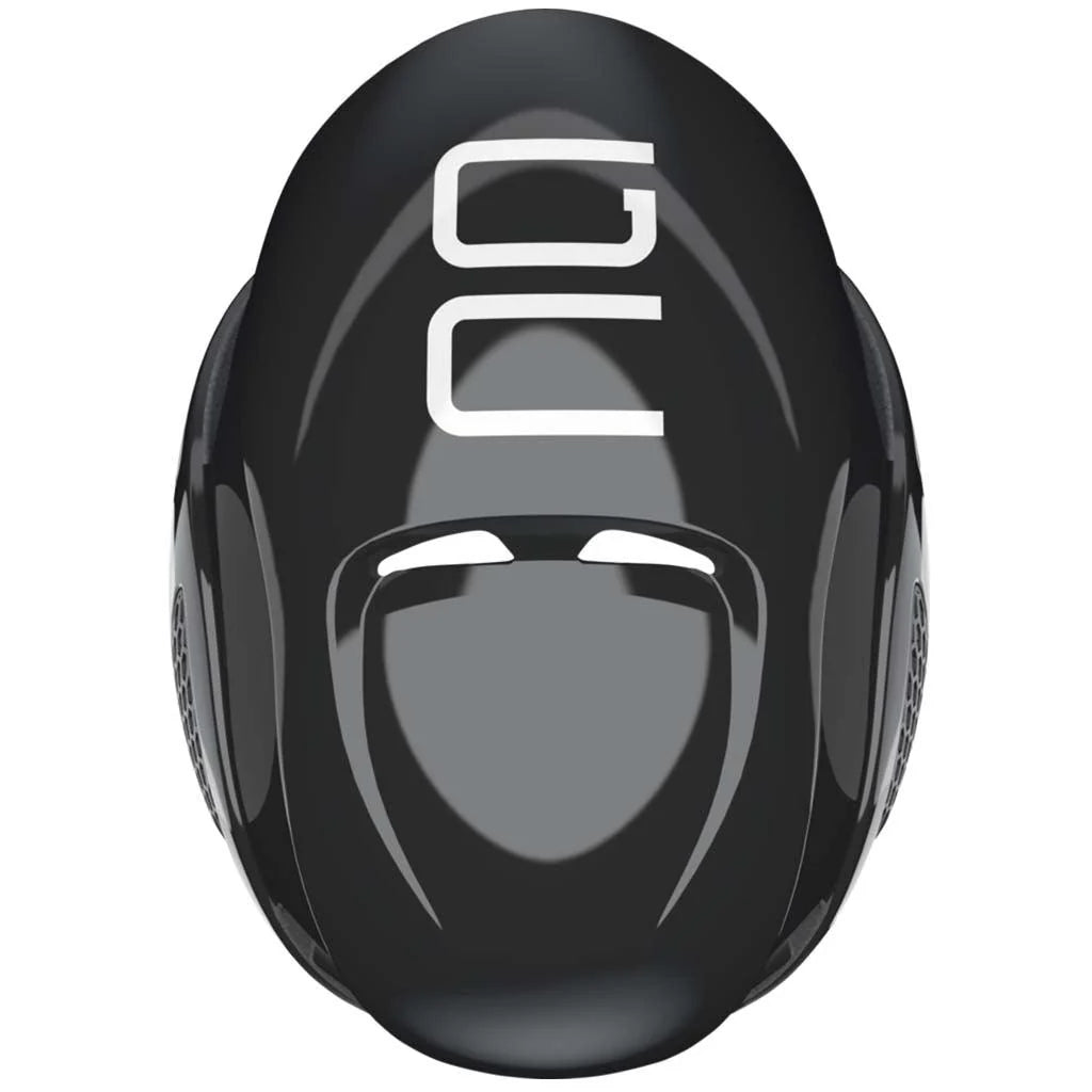 Abus Gamechanger Road Cycling Helmet With Shiny Black Color | Cycling Gears Hub