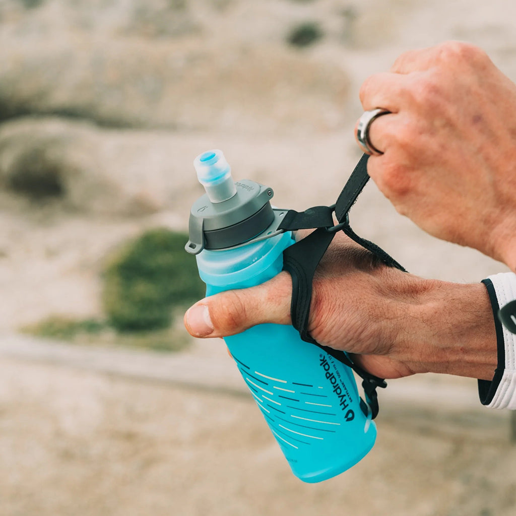 Hydrapak Skyflask Speed Handheld Bottle Color Malibu Blue| Cycling Gears Hub