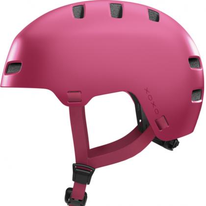 ABUS XOXO Helmet – Red | Urban Cycling Helmet | Lightweight & Ventilated Protection