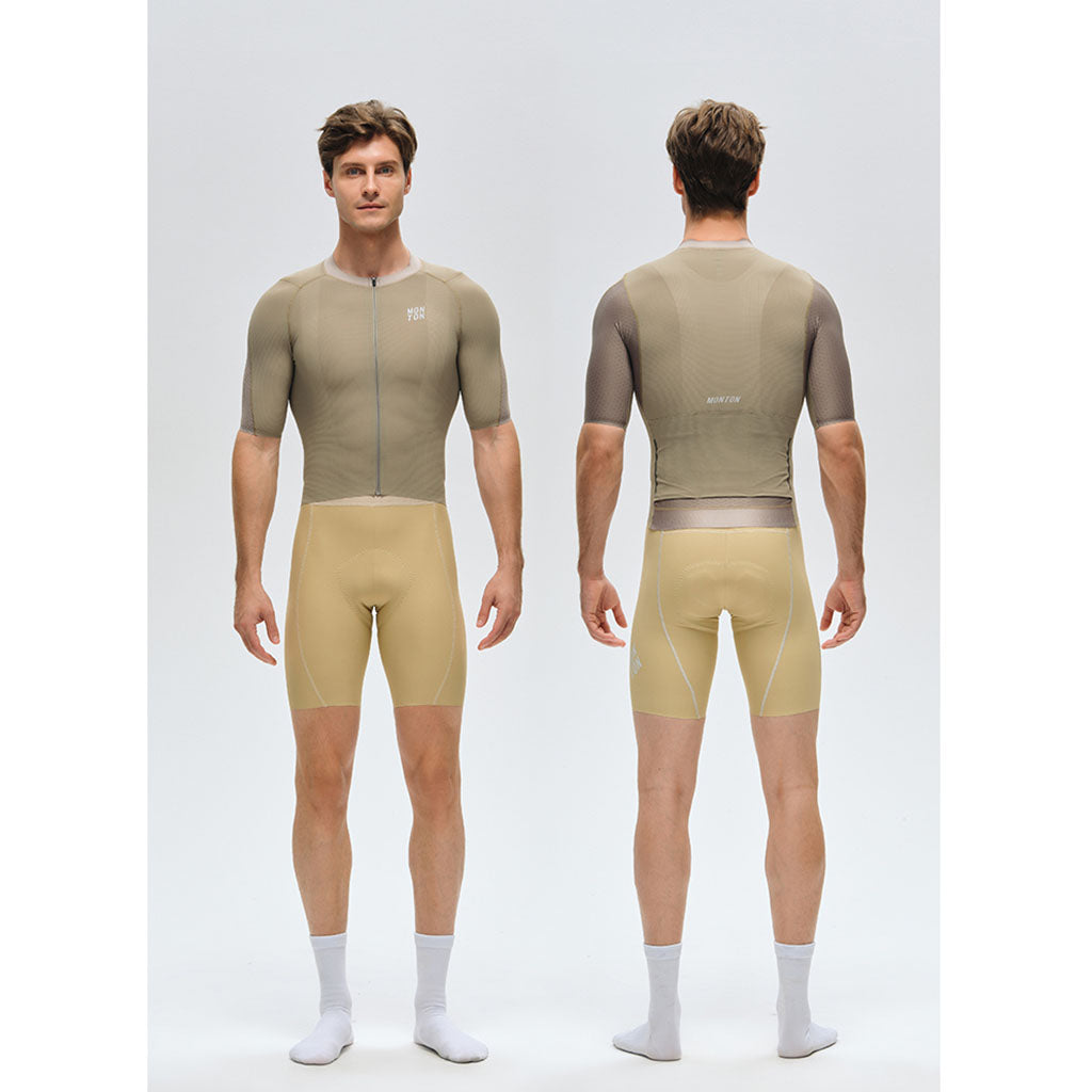 Monton Traveler Jersey – Moss Grey | Men’s Performance Cycling Jersey (EU-M)