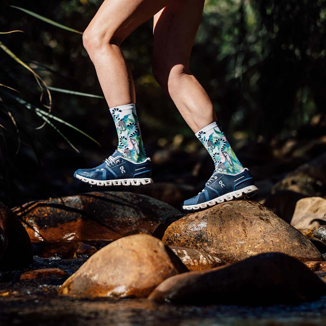 SOX Lemur Casual Crew Socks – Playful Everyday Crew | Breathable Comfort & Fun Design