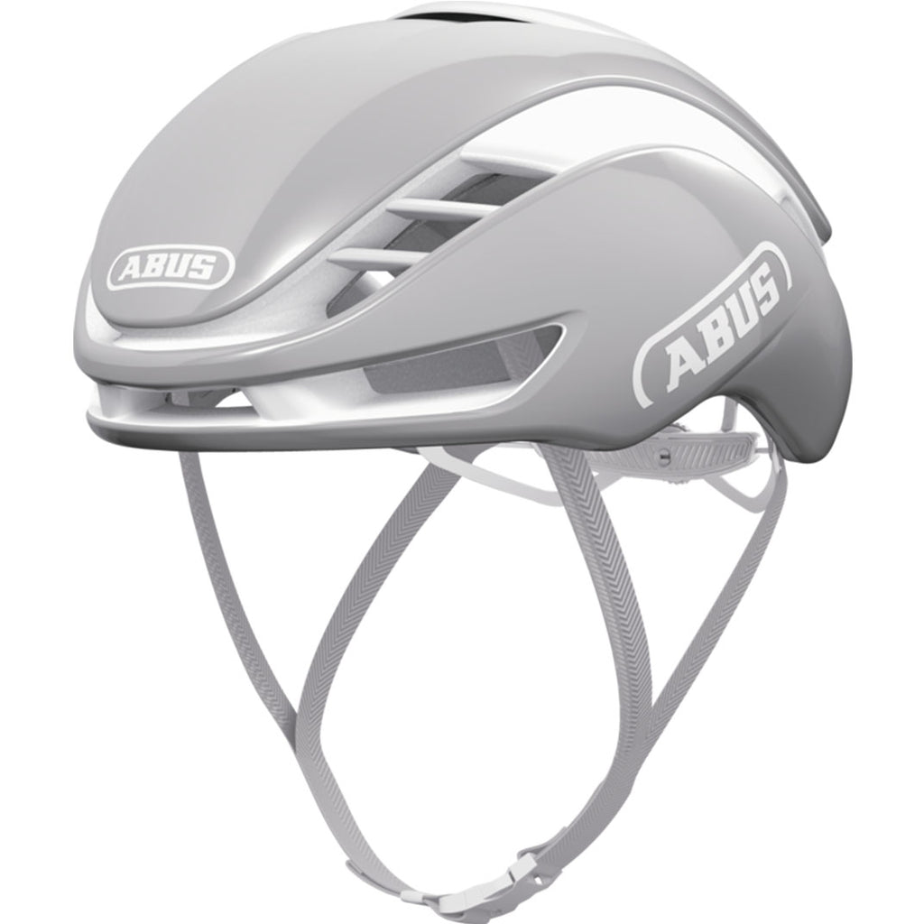 Abus Gamechanger 2.0 Helmet Pure Grey | Aero Road Cycling Helmet