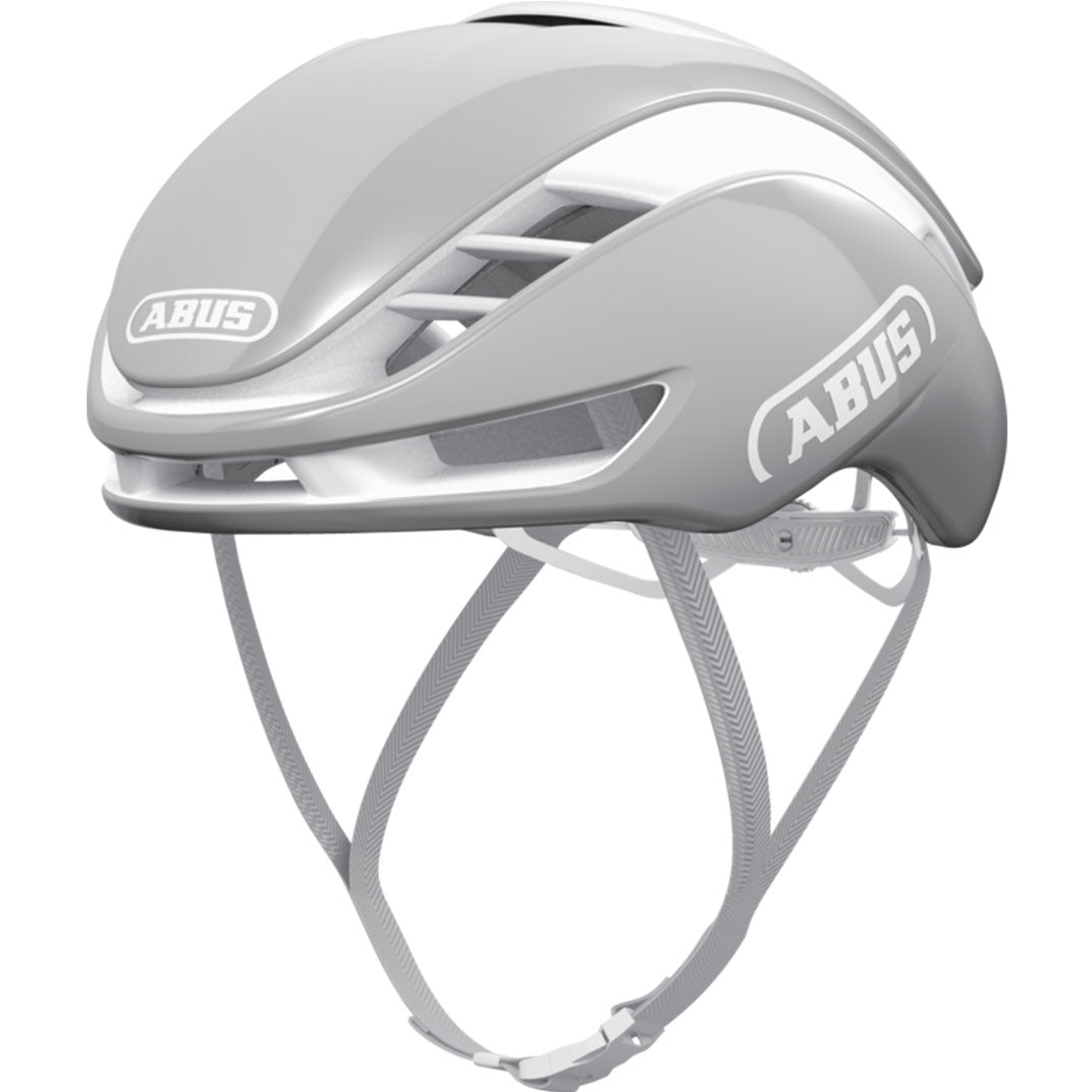 Abus Gamechanger 2.0 Helmet Pure Grey | Aero Road Cycling Helmet