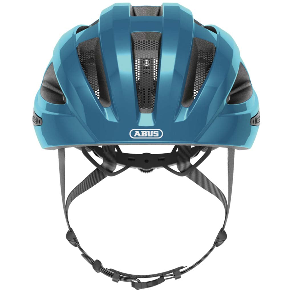 ABUS Macator Helmet – Steel Blue | Lightweight Road Cycling Helmet