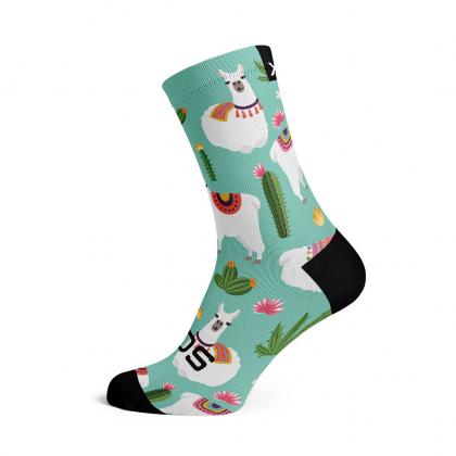 SOX Llama Casual Crew Socks – Playful Everyday Crew | Breathable Comfort & Fun Design