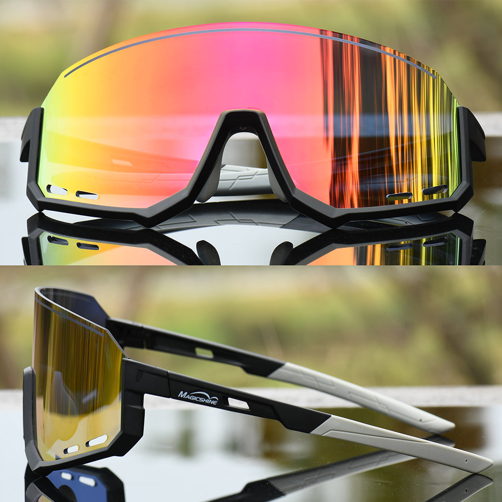 Magicshine Sprinter Photocromic Sport Sunglasses Red Color