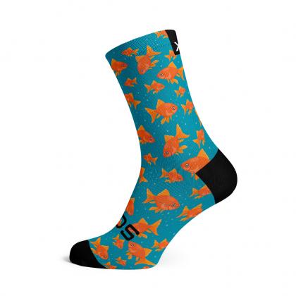 SOX Goldfish Casual Crew Socks – Playful Everyday Crew | Breathable Comfort & Fun Design