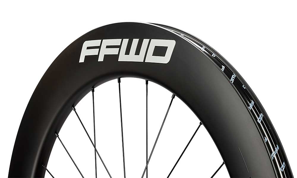 FFWD Ryot77 Carbon Tubeless Ready Disc Brake Wheel - Shimano Color -White Ratchet system | Cycling Gears Hub