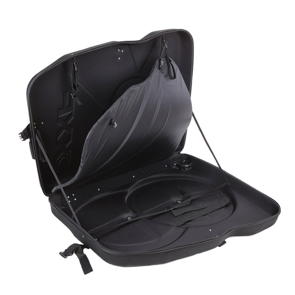 XXF E0901 EVA Bike Travel Case Black with wheels