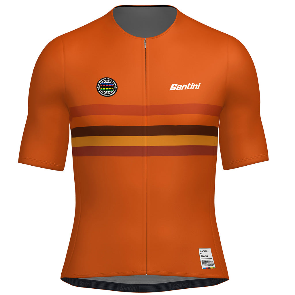 SANTINI UCI WC N.LINE U.SEX JERSEY-NET FS-XL