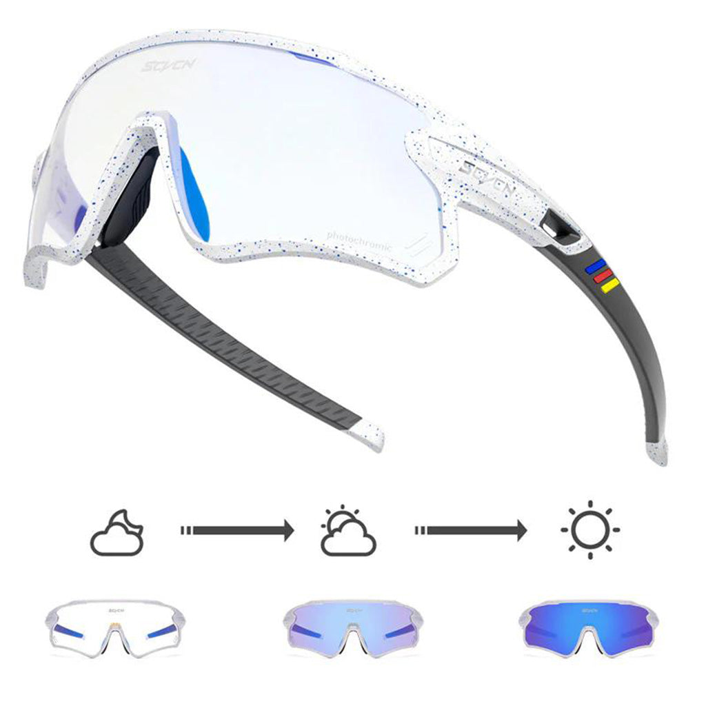 SCVCN S1 COLOUR PC SUNGLASSES-BLUE/WHITE