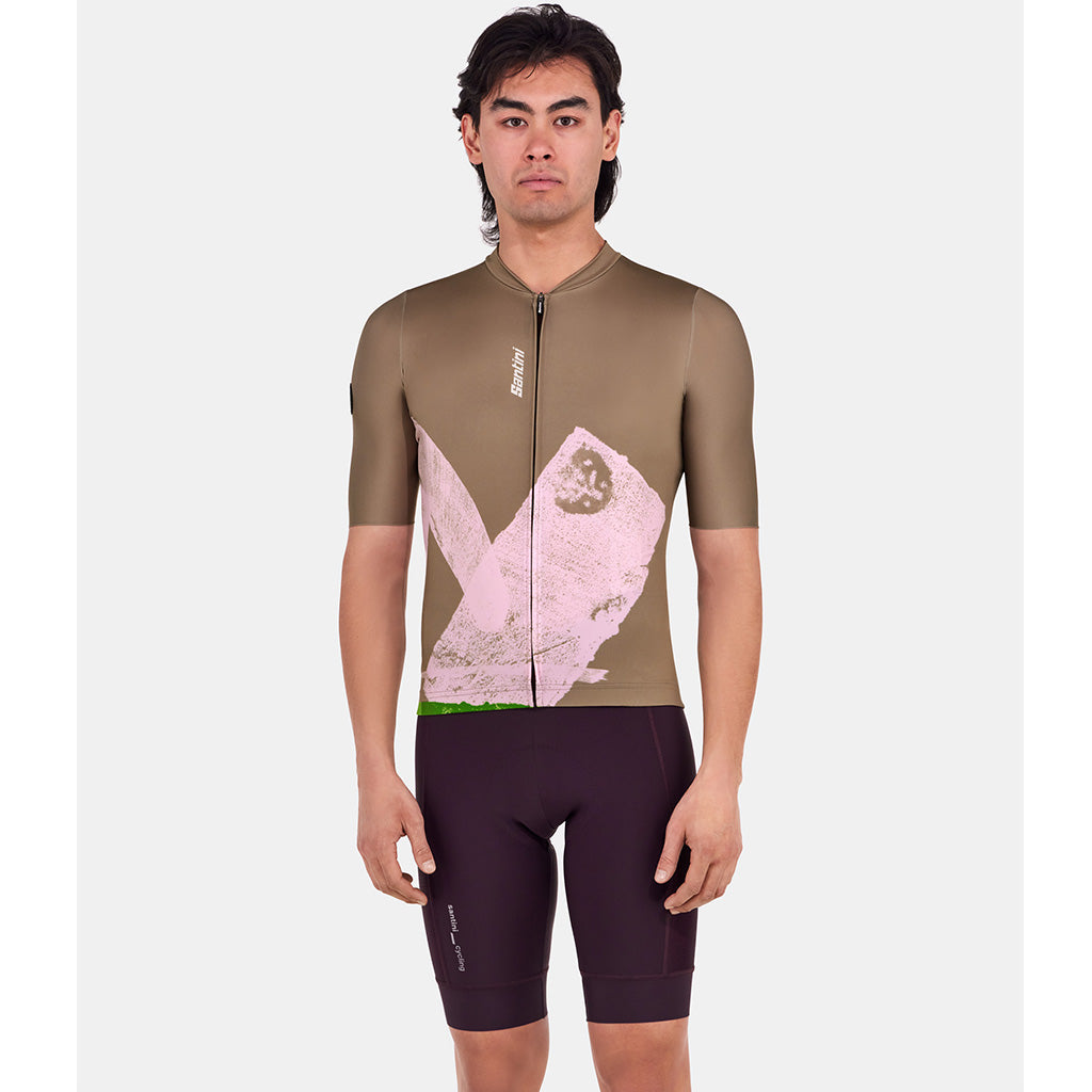 SANTINI NOTE JERSEY-MILITARY GREEN FS