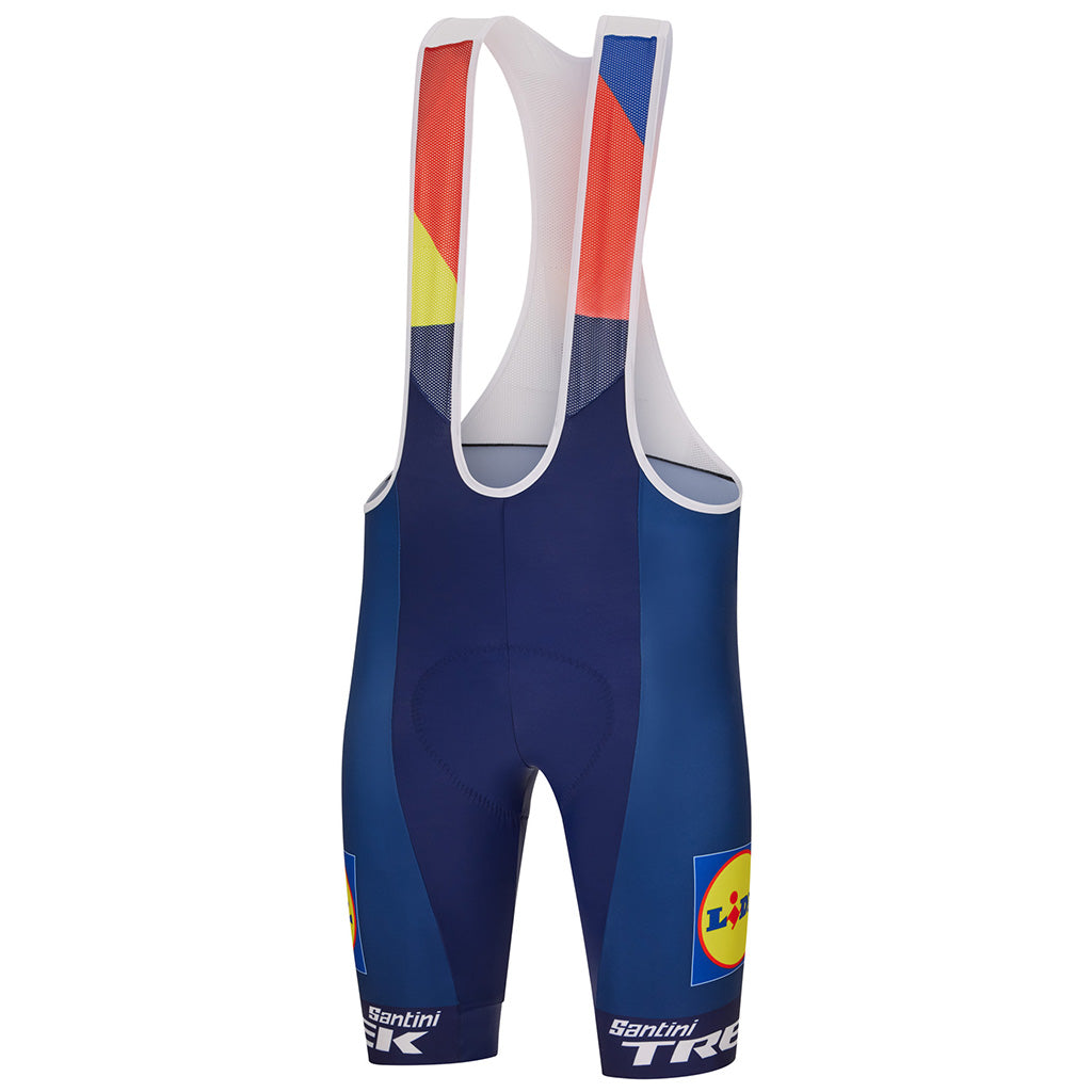 SANTINI LIDL-TREK FANLINE BIBSHORT-BLUE SZ-L