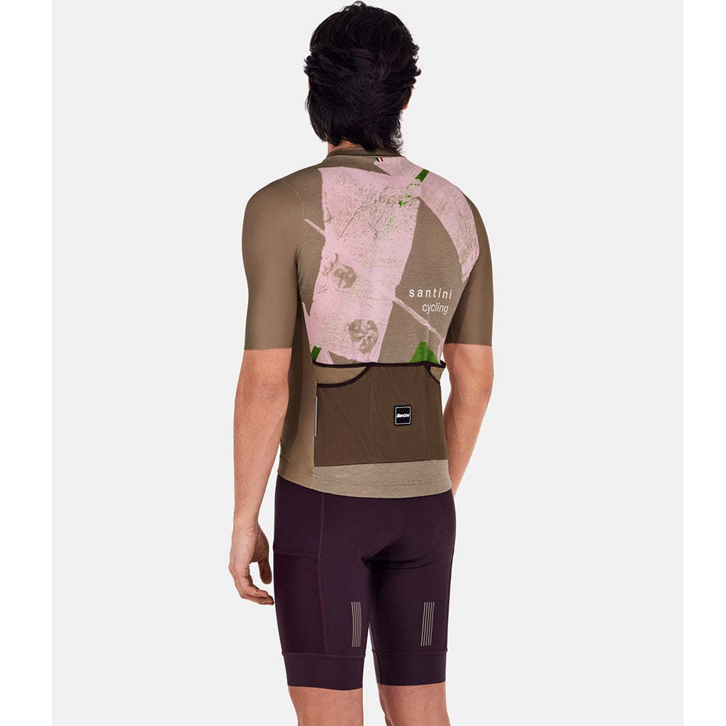 SANTINI NOTE JERSEY-MILITARY GREEN FS