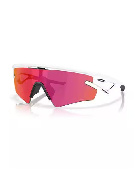 Oakley Sphaera Slash Sunglasses (Matte White/Prizm Field) | Cycling Gears Hub