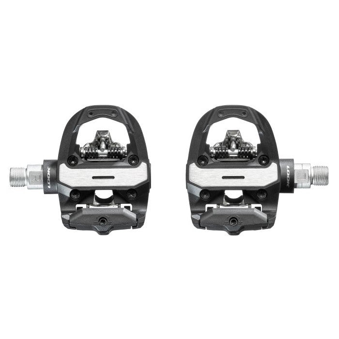 LOOK Indoor Dual Delta/SPD Pedals – Black | Dual-Sided Indoor Cycling Pedals | Cycling Gears Hub