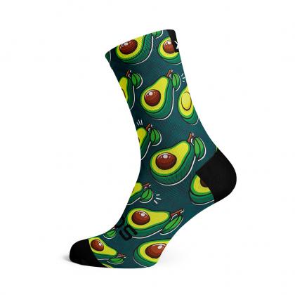 SOX Avocado Running Crew Socks – Performance Crew | Breathable Comfort & Athletic Support