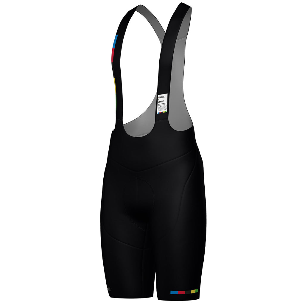SANTINI UCI WC MONDO BIBSHORTS-BLACK