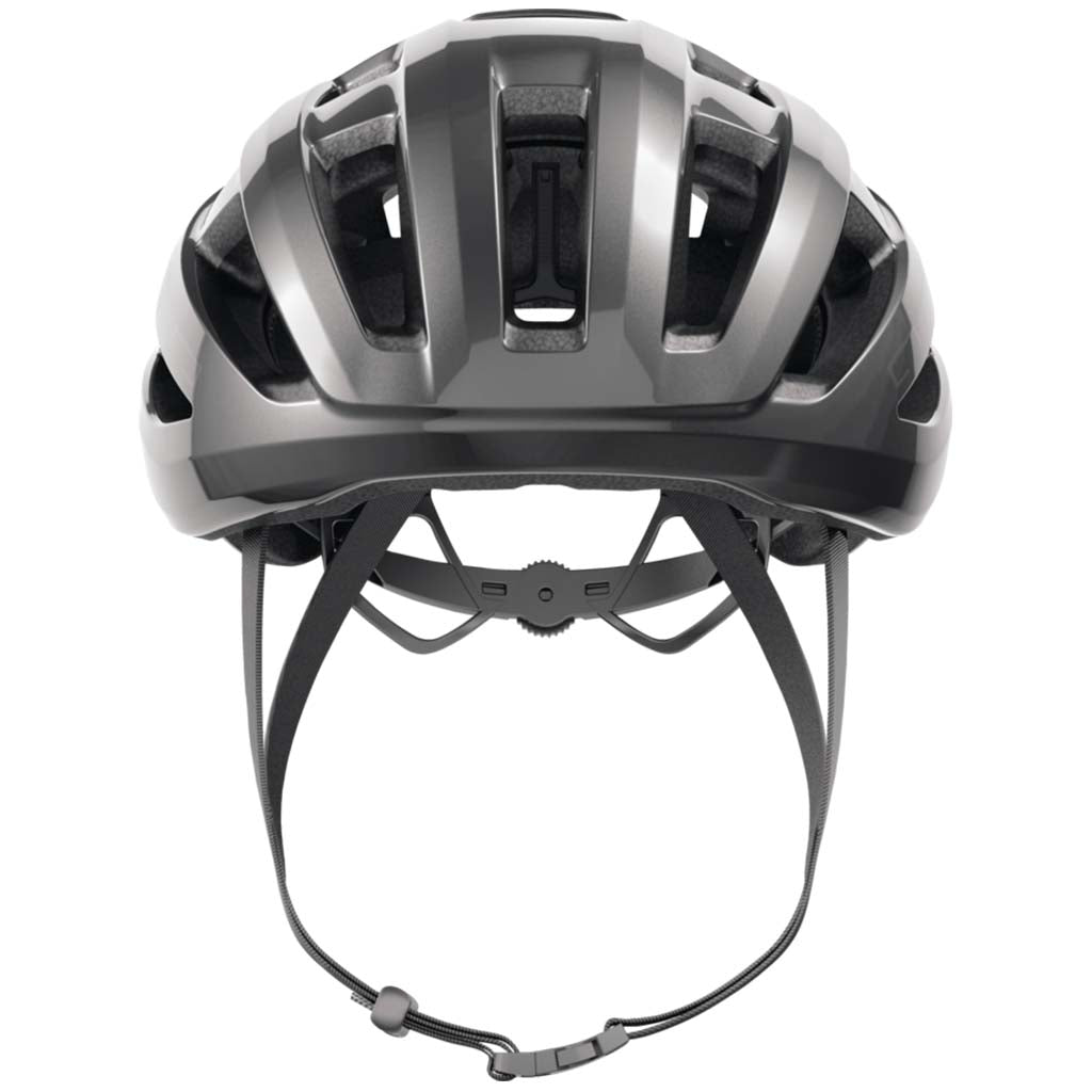 ABUS PowerDome Helmet – Titan | Lightweight Aerodynamic Road Cycling Helmet