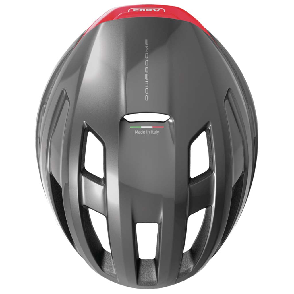 ABUS PowerDome MIPS Helmet – Titan | Lightweight Road Cycling Helmet with MIPS Protection